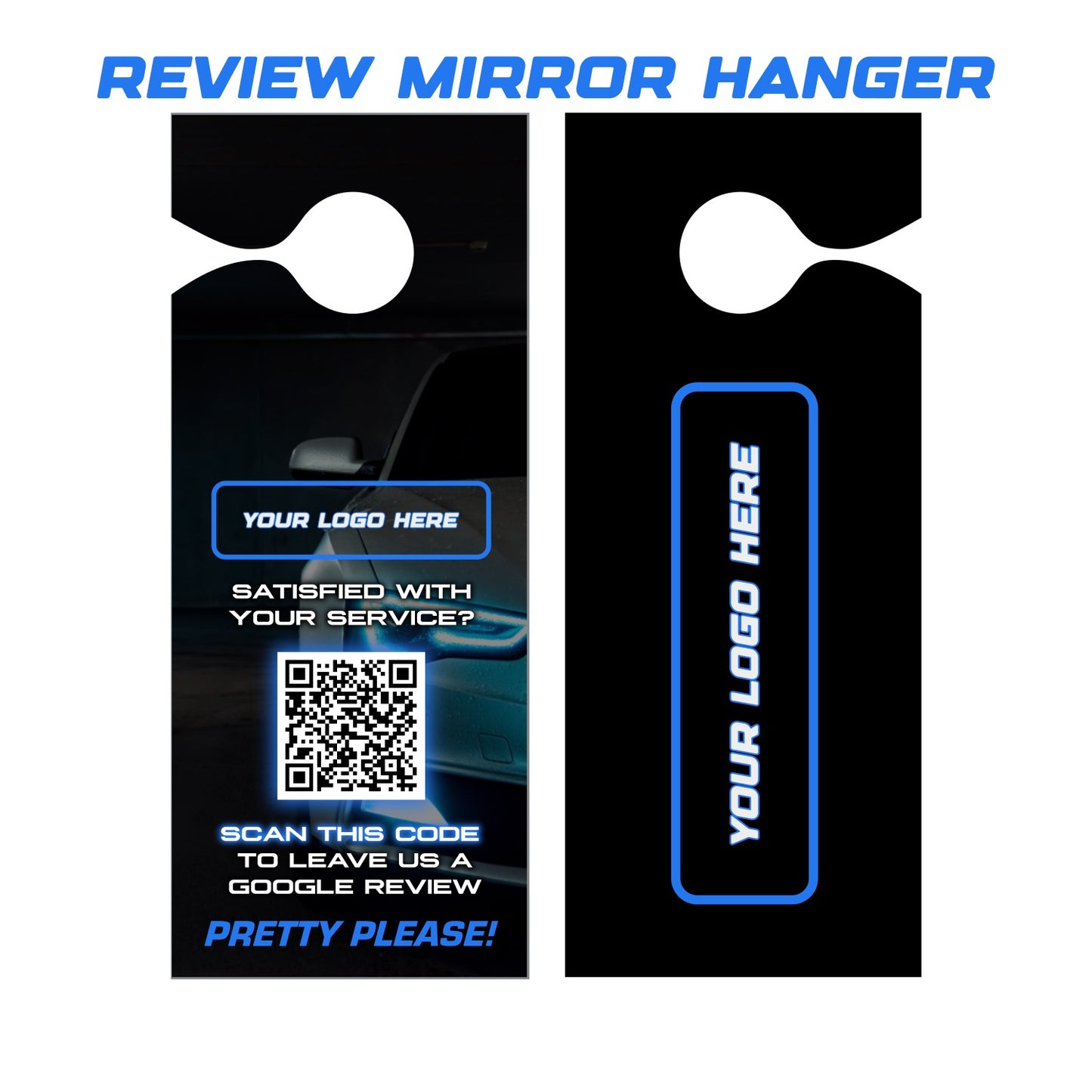 Price Sheet, Review Hanger, Biz Card (File Package)