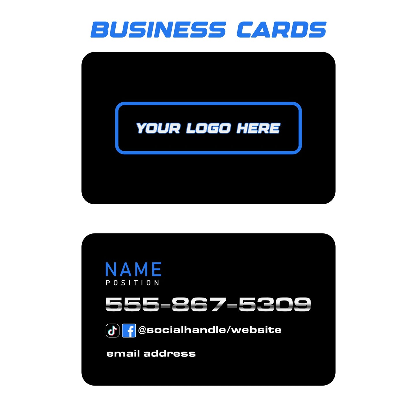 Price Sheet, Review Hanger, Biz Card (File Package)